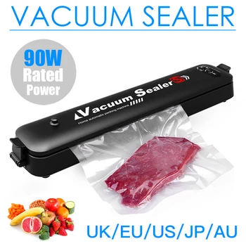 90W Household Food Vacuum Sealer Automatic Vacuum Packaging Machine Small Sealing Machine Portable Vacumm Packer Kitchen Tools
90W Household Food Vacuum Sealer Automatic Vacuum Packaging Machine Small Sealing Machine Portable Vacumm Packer Kitchen Tools