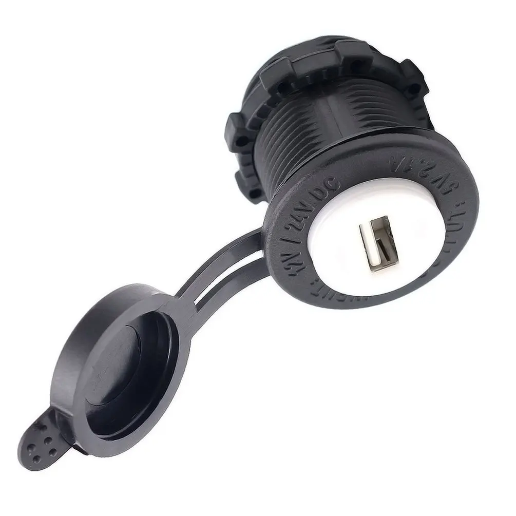 Car White Core Blue Light Dual Usb Charger Car Motorcycle Modified Usb Charger Waterproof Car Charger
Car White Core Blue Light Dual Usb Charger Car Motorcycle Modified Usb Charger Waterproof Car Charger