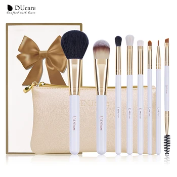 DUcare 8PCS Makeup Brushes Natural hair Makeup brush set with Bag Foundation Powder Brush Eyeshadow Brushes Travel Makeup Set
DUcare 8PCS Makeup Brushes Natural hair Makeup brush set with Bag Foundation Powder Brush Eyeshadow Brushes Travel Makeup Set