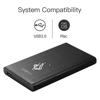 Portable 2.5inch 2TB/1TB/500GB USB3.0 External Hard Disk Drive SATA III Memory Storage Device HDD for Desktop Computer New
Portable 2.5inch 2TB/1TB/500GB USB3.0 External Hard Disk Drive SATA III Memory Storage Device HDD for Desktop Computer New