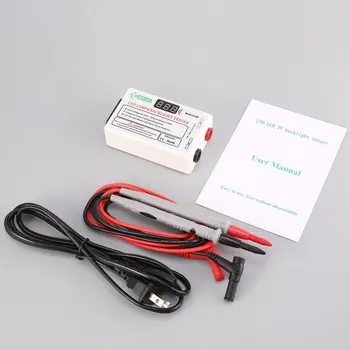 GJ2B Voltage LED LCD TV Screen Backlight Zener Diode Tester Meter Lamp Strip Bead Light Board Test Tool Output 0~260V US Plug
GJ2B Voltage LED LCD TV Screen Backlight Zener Diode Tester Meter Lamp Strip Bead Light Board Test Tool Output 0~260V US Plug