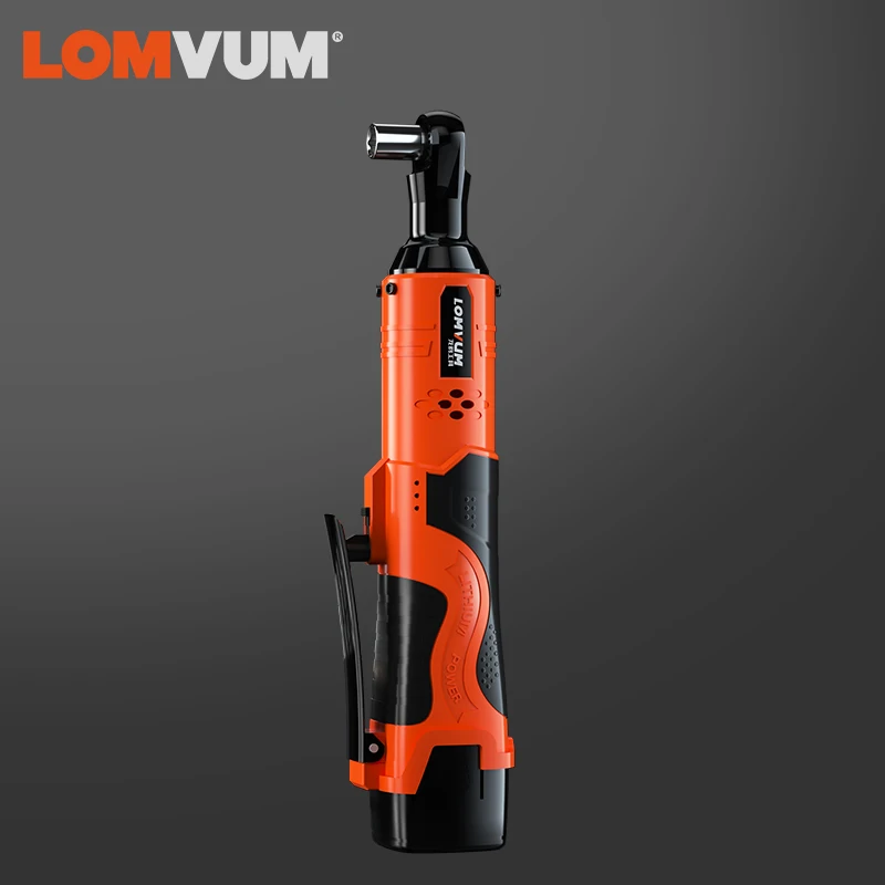 LOMVUM 25V Electric Wrench Kit 3/8 Cordless Ratchet Wrench Rechargeable Scaffolding 60NM Torque Ratchet with LED Working Light
LOMVUM 25V Electric Wrench Kit 3/8 Cordless Ratchet Wrench Rechargeable Scaffolding 60NM Torque Ratchet with LED Working Light
