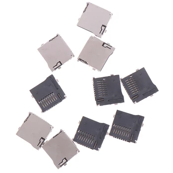 10pcs Push-Push Type TransFlash TF Micro SD Card Socket Adapter Automatic PCB Connector
10pcs Push-Push Type TransFlash TF Micro SD Card Socket Adapter Automatic PCB Connector