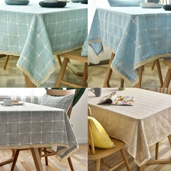 Japanese Lace Plaid Tablecloth for Kitchen Dining room Party Linen Fabric Rectangular Table Cover Modern Home Decor ZB-JD009#4
Japanese Lace Plaid Tablecloth for Kitchen Dining room Party Linen Fabric Rectangular Table Cover Modern Home Decor ZB-JD009#4