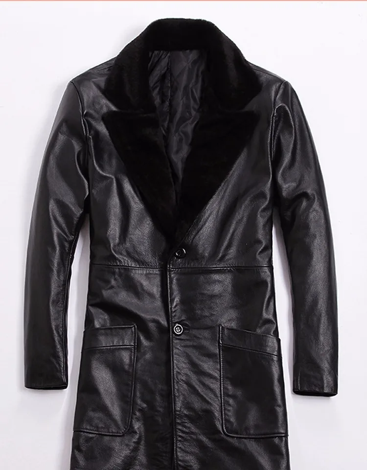 Free shipping.winter plus size Brand classic men warm slim leather Jackets,mens cowskin casual business long jacket.wool sales
Free shipping.winter plus size Brand classic men warm slim leather Jackets,mens cowskin casual business long jacket.wool sales