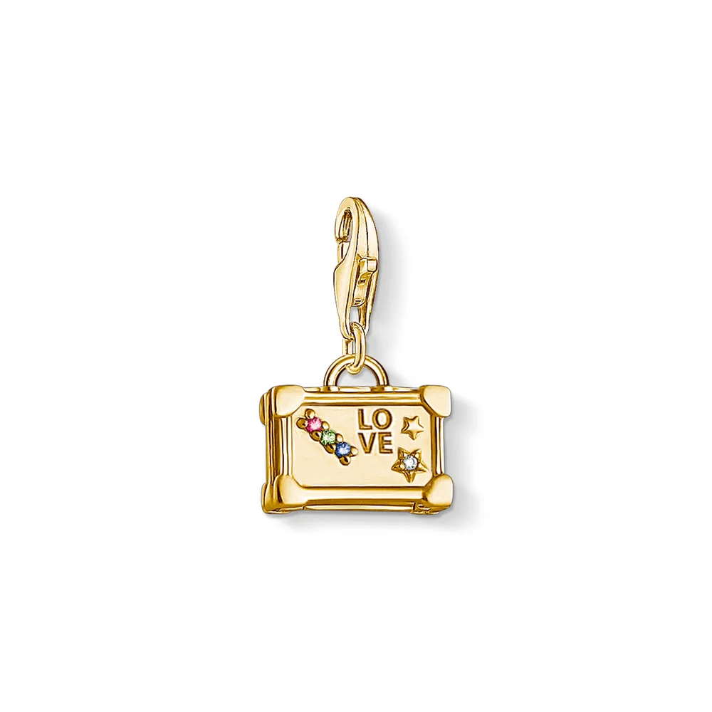 

Шарм Подвеска винтажный чемодан 925 стерлингового серебра в золотой Цвет подходит обаятельные Браслеты и ожерелья, колье 2021 Новый, хорошее ювелирное изделие, подарок для женщин