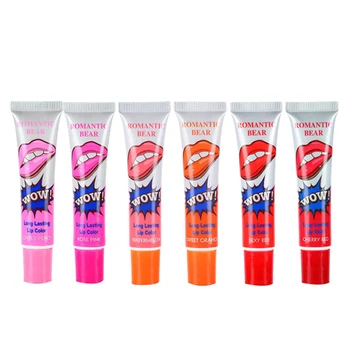 ROMANTIC BEAR Women New Long Lasting Tearing Type Lip Gloss Moisturizing Lipstick Multicolor Lipstick Makeup 
ROMANTIC BEAR Women New Long Lasting Tearing Type Lip Gloss Moisturizing Lipstick Multicolor Lipstick Makeup