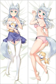 Anime Hataage! Kemono Michi Dakimakura Cover Characters Artena & Shigure Bolster Body Pillow Case
Anime Hataage! Kemono Michi Dakimakura Cover Characters Artena & Shigure Bolster Body Pillow Case