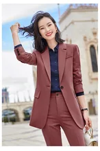Professional Suit Female President Formal Dress Autumn And Winter New Business Temperament Capable Work Clothes 
Professional Suit Female President Formal Dress Autumn And Winter New Business Temperament Capable Work Clothes