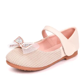 Spring Autumn Girls Fashion Princess Bright Sequin Crystal Bow Shoes Anti-slip Flat Shoe Dance Leather Shoes Kids Bow Shoes
Spring Autumn Girls Fashion Princess Bright Sequin Crystal Bow Shoes Anti-slip Flat Shoe Dance Leather Shoes Kids Bow Shoes