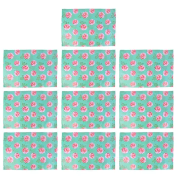 10pcs Wrapping Paper Pretty Delicate Exquisite Gift Adornment Scrapbooking Paper Crafting Paper for Book Flower Gift
10pcs Wrapping Paper Pretty Delicate Exquisite Gift Adornment Scrapbooking Paper Crafting Paper for Book Flower Gift