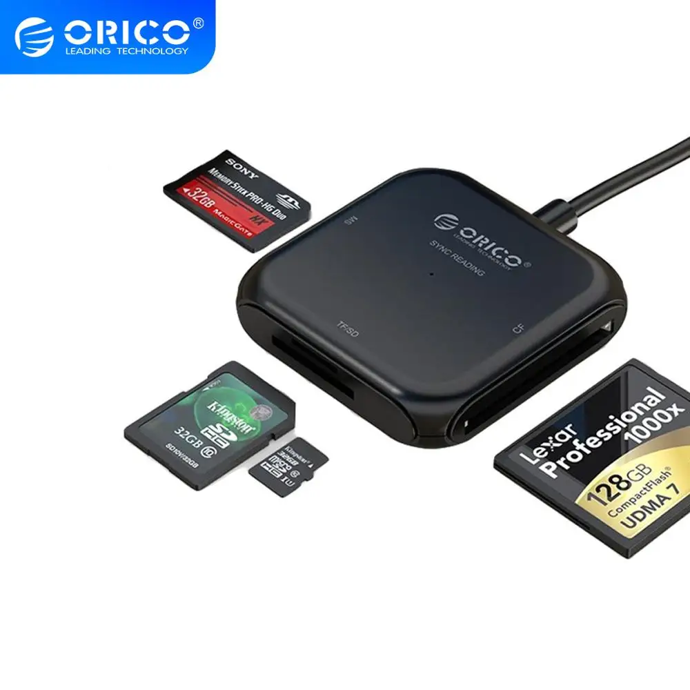 Устройство для чтения карт памяти Micro SD/MS/CF 4 в 1|orico usb3.0|sd extensionmicro sd extension |