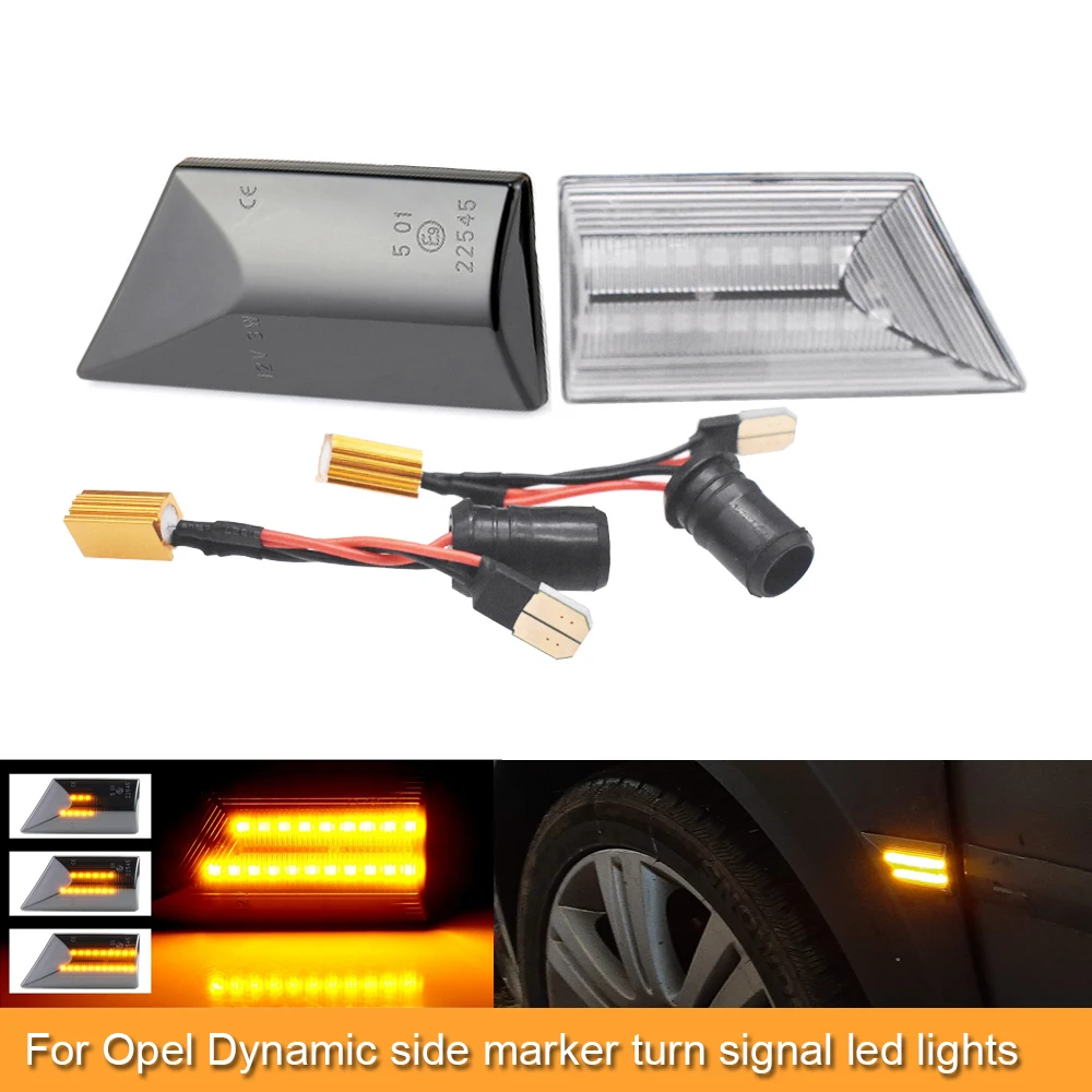 Sequential Flashing LED Side Turn Signal Dynamic Indicator Lights for Opel Vectra C 2001-2008 Signum 2003-2008 car styling
Sequential Flashing LED Side Turn Signal Dynamic Indicator Lights for Opel Vectra C 2001-2008 Signum 2003-2008 car styling