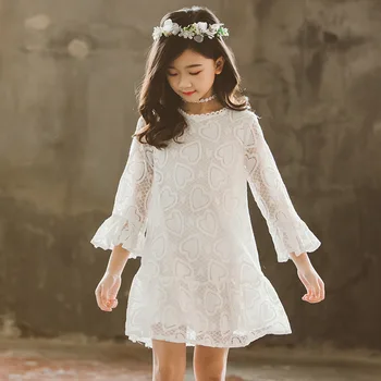 Kids Dresses For Girls Autumn New Lace Long-sleeve Girl Clothes Spring Pleated Princess Dress Children's Costume Girl Dress
Kids Dresses For Girls Autumn New Lace Long-sleeve Girl Clothes Spring Pleated Princess Dress Children's Costume Girl Dress