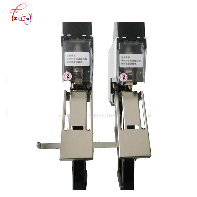 

Electric Twin Stapler Schools Office Home Double-headed Riding Stapler Paper Document Book Binding Machine Binder 110V/220V 1pc