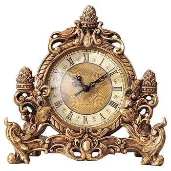 Hot Table Clock Decoration Living Room Nordic Retro Desk Clock Modern Fashion Creative European Household Desktop Clocks WF
Hot Table Clock Decoration Living Room Nordic Retro Desk Clock Modern Fashion Creative European Household Desktop Clocks WF