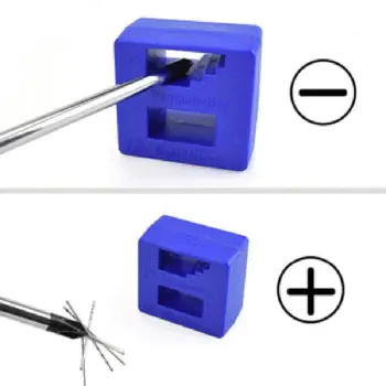 Screwdriver Plus Magnetizer Magnetizer Demagnetizer Degaussing Punch Head Demagnetization Hardware Tool Lathe Tool