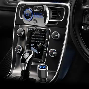 Hot FM Modulator Car Kit Handsfree Wireless Bluetooth FM Transmitter LCD MP3 Player USB Fast Charge 3.0 Car Accessories Auto
Hot FM Modulator Car Kit Handsfree Wireless Bluetooth FM Transmitter LCD MP3 Player USB Fast Charge 3.0 Car Accessories Auto