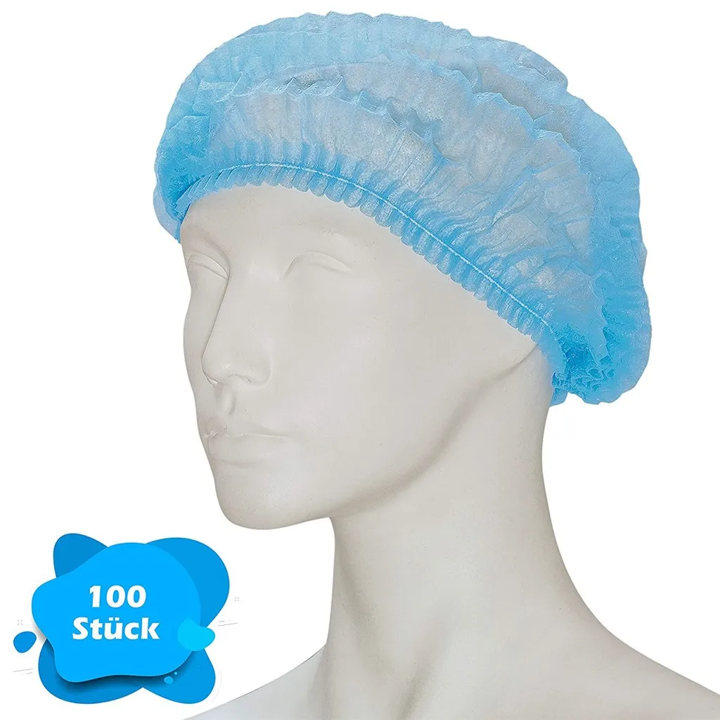 100 Pcs Bouffant Cap Hairnets White Box Of Secure And Comfortable Blue Non-Woven Round Hat Cap Women's Hat апка
100 Pcs Bouffant Cap Hairnets White Box Of Secure And Comfortable Blue Non-Woven Round Hat Cap Women's Hat апка