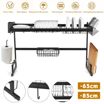 Kitchen Shelf Organizer Dish Drying Rack Over Sink Utensils Holder Bowl Dish Draining Shelf Kitchen Storage Rack
Kitchen Shelf Organizer Dish Drying Rack Over Sink Utensils Holder Bowl Dish Draining Shelf Kitchen Storage Rack