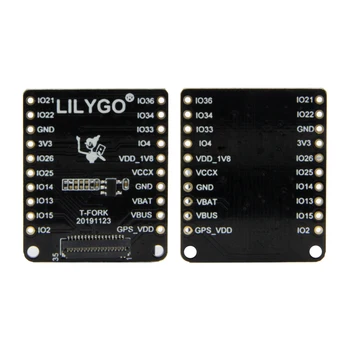 LILYGO® TTGO T-FORK Function Extension Adapter Board For T-Watch Bottom Board
LILYGO® TTGO T-FORK Function Extension Adapter Board For T-Watch Bottom Board