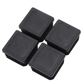 Plastic Square Blanking End Caps Tubing Tube Inserts