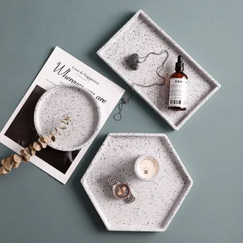 Ceramic Dessert Steak Dish Tea Coffee Serving Food Tray Home Hotel Tableware Trays Decorative Cosmetic Jewelry Storage Tray Box
Ceramic Dessert Steak Dish Tea Coffee Serving Food Tray Home Hotel Tableware Trays Decorative Cosmetic Jewelry Storage Tray Box
