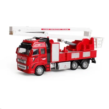 23CM Red Fire Truck Models Alloy Diecast Engine Construction Transport Car Children Simulational Toys Gifts Sound and Light
23CM Red Fire Truck Models Alloy Diecast Engine Construction Transport Car Children Simulational Toys Gifts Sound and Light