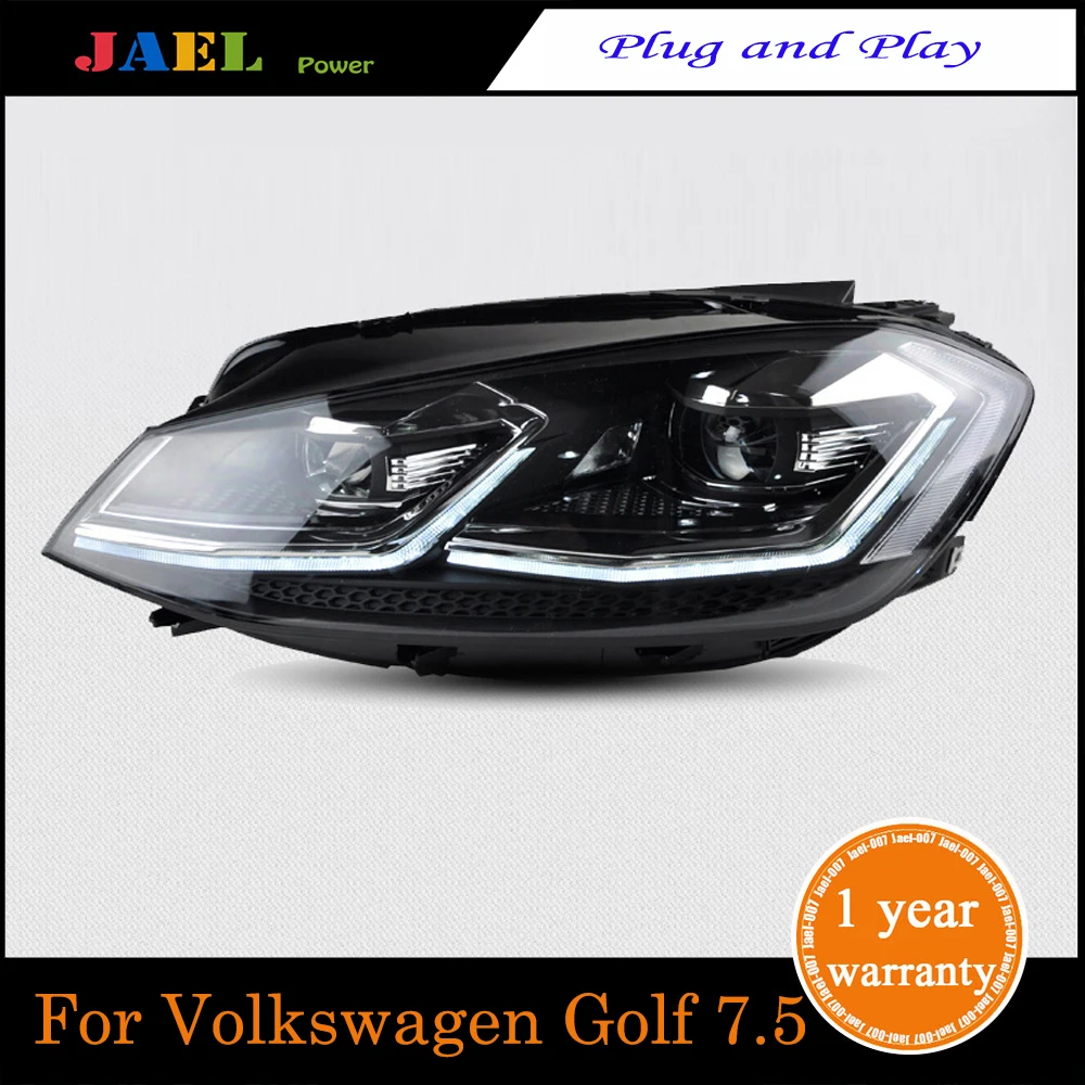 New LED Headlight For Golk7.5 Golf 7.5 MK7.5 Golf7 Headlights LED DRL Running lights Bi-Xenon Beam Fog Light 
New LED Headlight For Golk7.5 Golf 7.5 MK7.5 Golf7 Headlights LED DRL Running lights Bi-Xenon Beam Fog Light