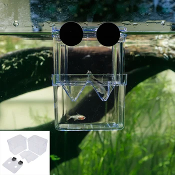13x9.5x6.5cm Multifunctional Sucker Aquarium Hatching Double layer Transparent Fish Breeding Box self floating incubator
13x9.5x6.5cm Multifunctional Sucker Aquarium Hatching Double layer Transparent Fish Breeding Box self floating incubator