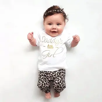 Newborn Infant Baby Girl Leopard Clothes Set Casual Letter T shirts Pants Outfits
Newborn Infant Baby Girl Leopard Clothes Set Casual Letter T shirts Pants Outfits