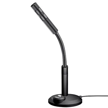 Desktop Microphone Computer Laptop Adjustable One-button Switch Noise Reduction Micr, Black, USB
Desktop Microphone Computer Laptop Adjustable One-button Switch Noise Reduction Micr, Black, USB