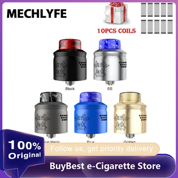 MECHLYFE x AmbitionZ SLATRA Mesh BF RDA 25mm Diameter Atomizer wi/ dual mesh coils/ wire coils & resin drip tip vs DROP RDA/Zeus
MECHLYFE x AmbitionZ SLATRA Mesh BF RDA 25mm Diameter Atomizer wi/ dual mesh coils/ wire coils & resin drip tip vs DROP RDA/Zeus