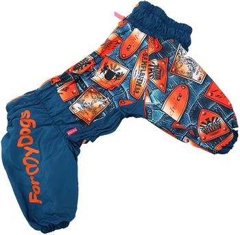 FOR MY DOGS FOR MY DOGS overalls for dogs blue / orange for FW775-2019 M boys
FOR MY DOGS FOR MY DOGS overalls for dogs blue / orange for FW775-2019 M boys