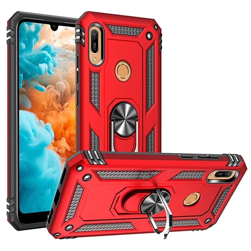 For Huawei Y5 Y6 Y7 Y9 2019 Case Hard PC + Soft TPU Shockproof Back Cover For Huawei Y6 2019 Case Huawei Y7 2019 Phone Case
For Huawei Y5 Y6 Y7 Y9 2019 Case Hard PC + Soft TPU Shockproof Back Cover For Huawei Y6 2019 Case Huawei Y7 2019 Phone Case