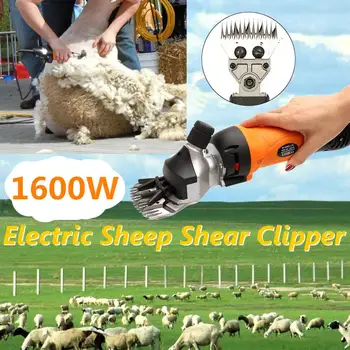 1600W 110V Flexible shaft Electric Sheep Goat Shearing Machine Trimmer Tool Wool Scissor Cut Clipper Shaving Machine With Box
1600W 110V Flexible shaft Electric Sheep Goat Shearing Machine Trimmer Tool Wool Scissor Cut Clipper Shaving Machine With Box