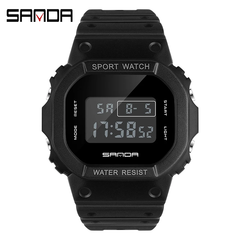 Men Military Watch SANDA square LED Outdoor Sport Watch 5Bar Waterproof Digital Watches Rubber Clock Multifunction Wristwatch
Men Military Watch SANDA square LED Outdoor Sport Watch 5Bar Waterproof Digital Watches Rubber Clock Multifunction Wristwatch