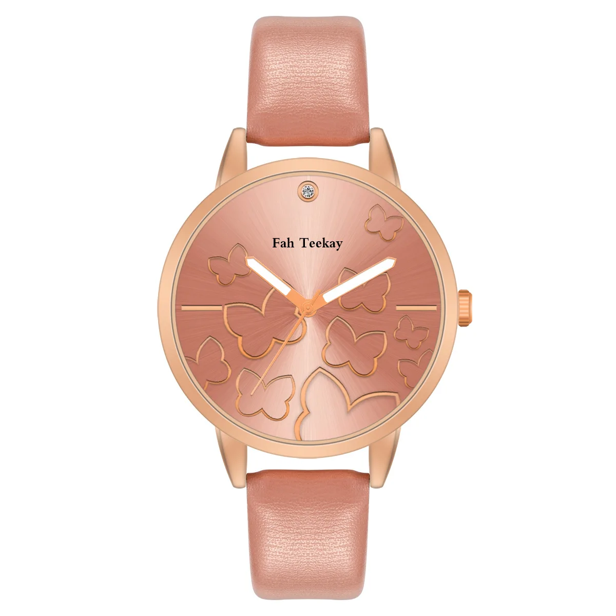New Products fahteekay Single Point 12 Rhinestone Simple Casual Trend Quartz Belt Watch
New Products fahteekay Single Point 12 Rhinestone Simple Casual Trend Quartz Belt Watch