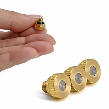 Brass Misting Nozzle Spray Sprinkler Garden Irrigation System Head Watering Mist
Brass Misting Nozzle Spray Sprinkler Garden Irrigation System Head Watering Mist