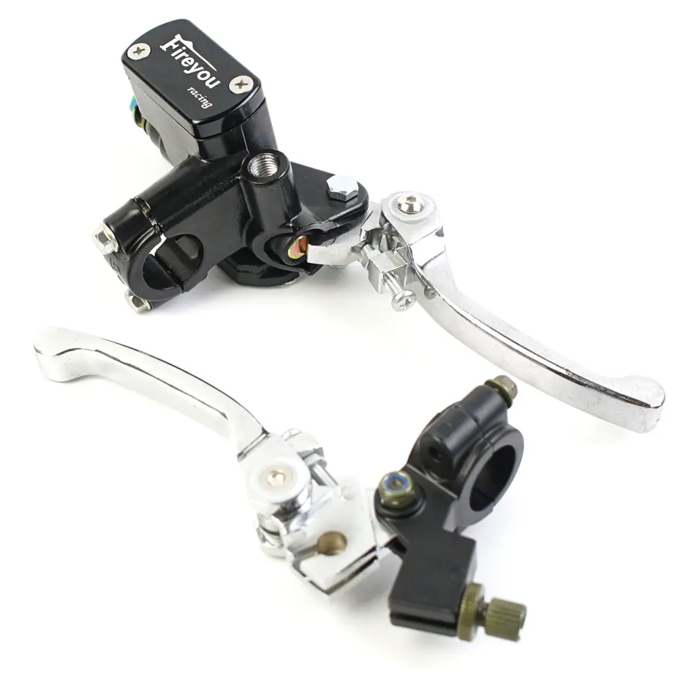 Generic Pit Dirt Bikes 22mm Folding Handlebar Clutch Brake Lever For