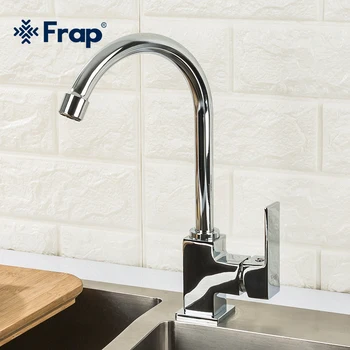 

Frap Kitchen Faucet 360 Degree Rotation Water Mixer Tap Hot and Cold Water Kitchen Faucet torneira cozinha F40551