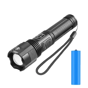 Multifunctional Waterproof 1000LM 5 Modes Outdoor Hunting Camping XHP50 LED Flashlight Telescopic Zoomable Rechargeable Torch
Multifunctional Waterproof 1000LM 5 Modes Outdoor Hunting Camping XHP50 LED Flashlight Telescopic Zoomable Rechargeable Torch