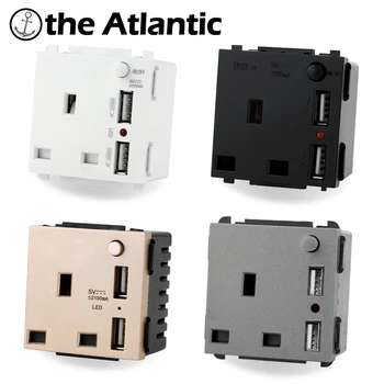 S Series- UK Plug Power Socket 13A Dual USB Ports Switch Control Power Modular Function Module DIY Free Combination Outlet
S Series- UK Plug Power Socket 13A Dual USB Ports Switch Control Power Modular Function Module DIY Free Combination Outlet