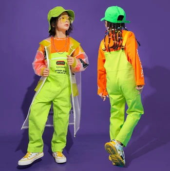 Adlut Kids Boys Girls Hip Hop Dance Costume performance wear Girls Boys Green playsuit overalls jazz jumpsuit one piece Pants
Adlut Kids Boys Girls Hip Hop Dance Costume performance wear Girls Boys Green playsuit overalls jazz jumpsuit one piece Pants