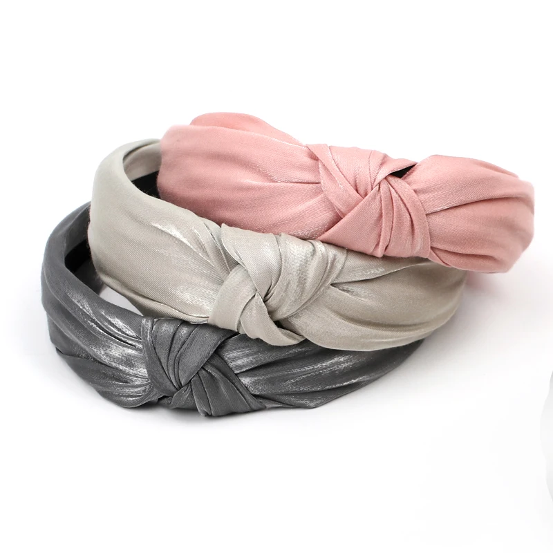 Solid Color Knotted Hairbands For Women Fashion Elegant Bowknot Wide Headband Hair Hoop Female Accessories
Solid Color Knotted Hairbands For Women Fashion Elegant Bowknot Wide Headband Hair Hoop Female Accessories