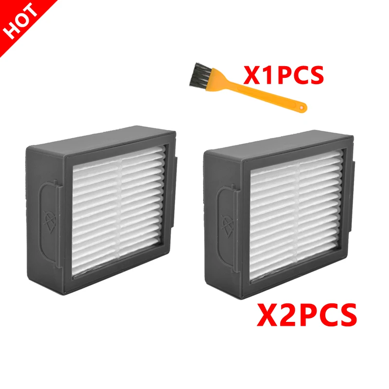 BOOMdan Compatible with HEPA filte 2X Replacement HEPA Filters for iRobot Roomba i7 i7+//i7 Plus E5 E6 E7 Vacuum Air Purifier,True HEPA and Activated Carbon Filters Set ,2 Pack