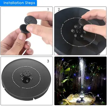 Solar Fountain AS10D1 Floating Outdoor Swimming Pool Floating Fountain Electric Storage Fountain With Led Lighting
Solar Fountain AS10D1 Floating Outdoor Swimming Pool Floating Fountain Electric Storage Fountain With Led Lighting
