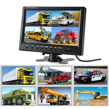 9 Inch Car Tft Lcd Quad Display Monitor Protection Monitor Display 4 Way Connection Reversing Video Display
9 Inch Car Tft Lcd Quad Display Monitor Protection Monitor Display 4 Way Connection Reversing Video Display