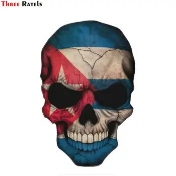 Three Ratels FD319 Car Sticker Motorcycle SKULL FLAG CUBA Vinyl Decals Universal Sticker for Car Motorbike Skull flag
Three Ratels FD319 Car Sticker Motorcycle SKULL FLAG CUBA Vinyl Decals Universal Sticker for Car Motorbike Skull flag