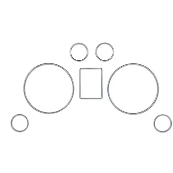 Chrome Speedometer Gauge Dial Ring Instrument Panel Ring Fit for A3 8L A4 8D B5 A6 4B C5
Chrome Speedometer Gauge Dial Ring Instrument Panel Ring Fit for A3 8L A4 8D B5 A6 4B C5